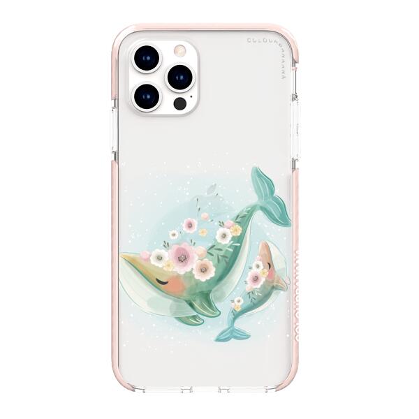 iPhone Case - Mommy And Baby Whale