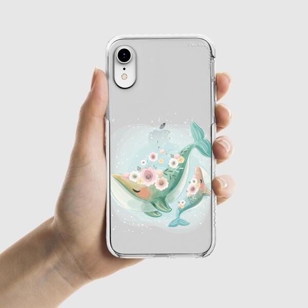 iPhone Case - Mommy And Baby Whale