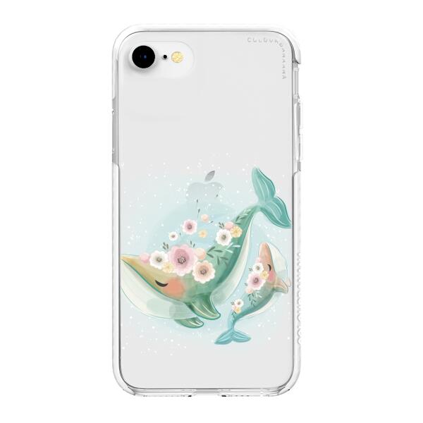 iPhone Case - Mommy And Baby Whale