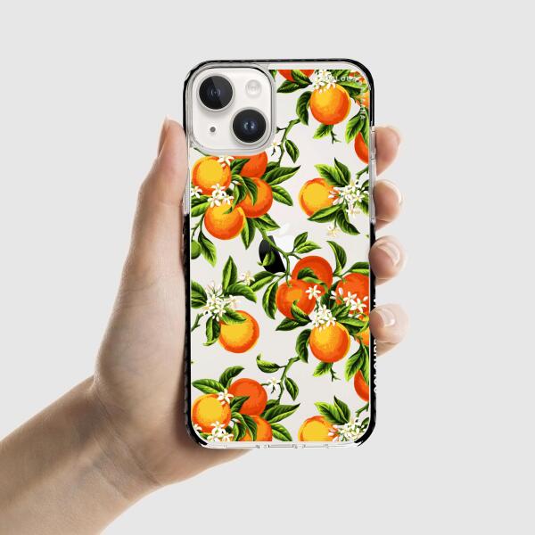 iPhone Case - Oranges On A Branch Mandarin Tree Tangerine
