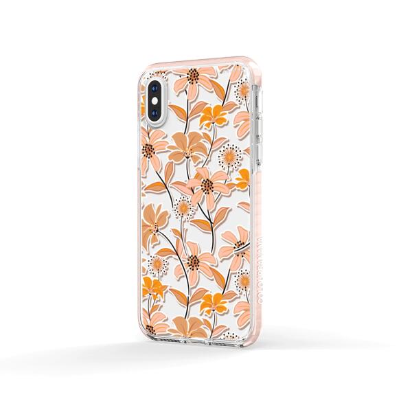 iPhone Case - Retro Boho Batik Floral Blossom