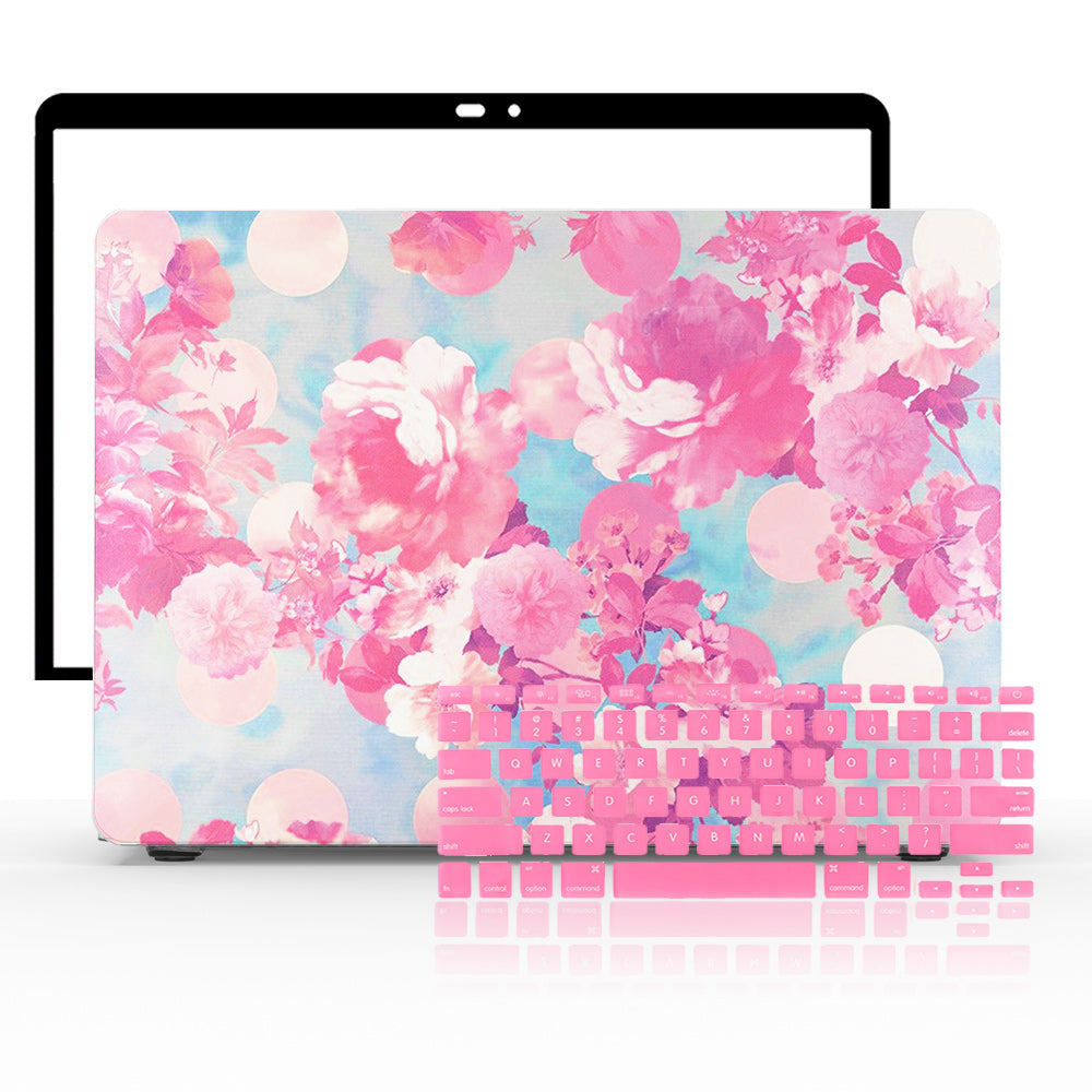 MacBook Case Set - 360  Lily of the Valley - colourbanana