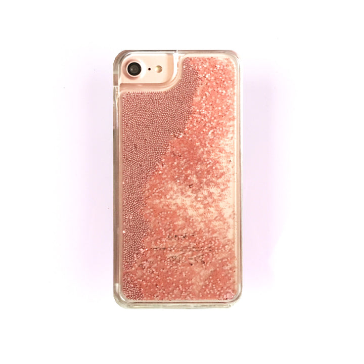 iPhone Case - Rose Glitter Sand - colourbanana