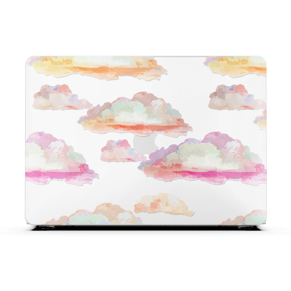 Macbook Case-Unicorn Pastel Clouds-colourbanana