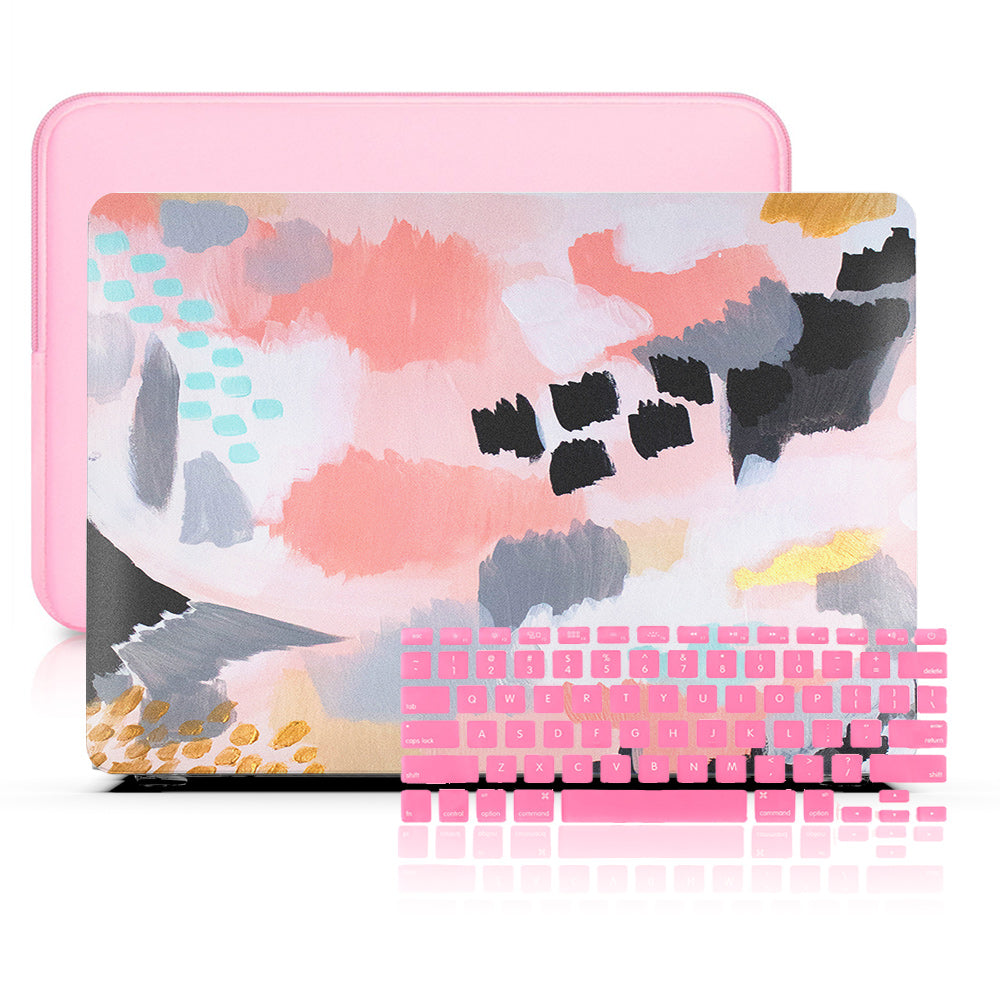 MacBook Case Set - Protective Modern Gems - colourbanana