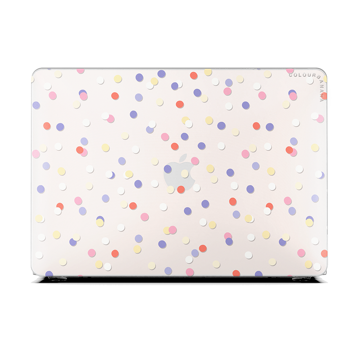 Macbook Case-Colorful Confetti