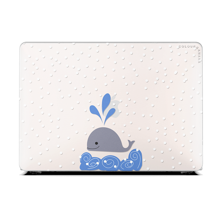 Macbook ケース-赤ちゃんクジラ