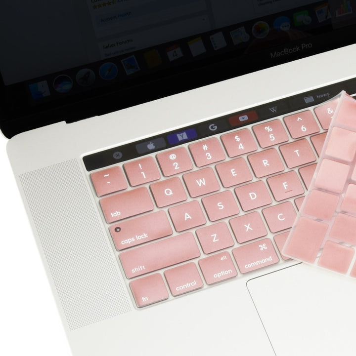 Macbook Case Set - 360 Rose Gold Glitter - colourbanana
