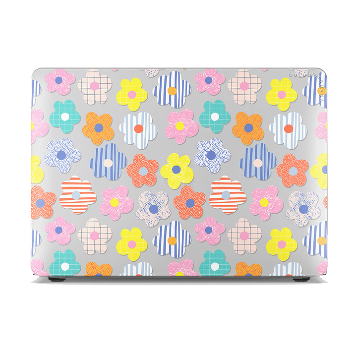 Macbook 保護套-多色雛菊