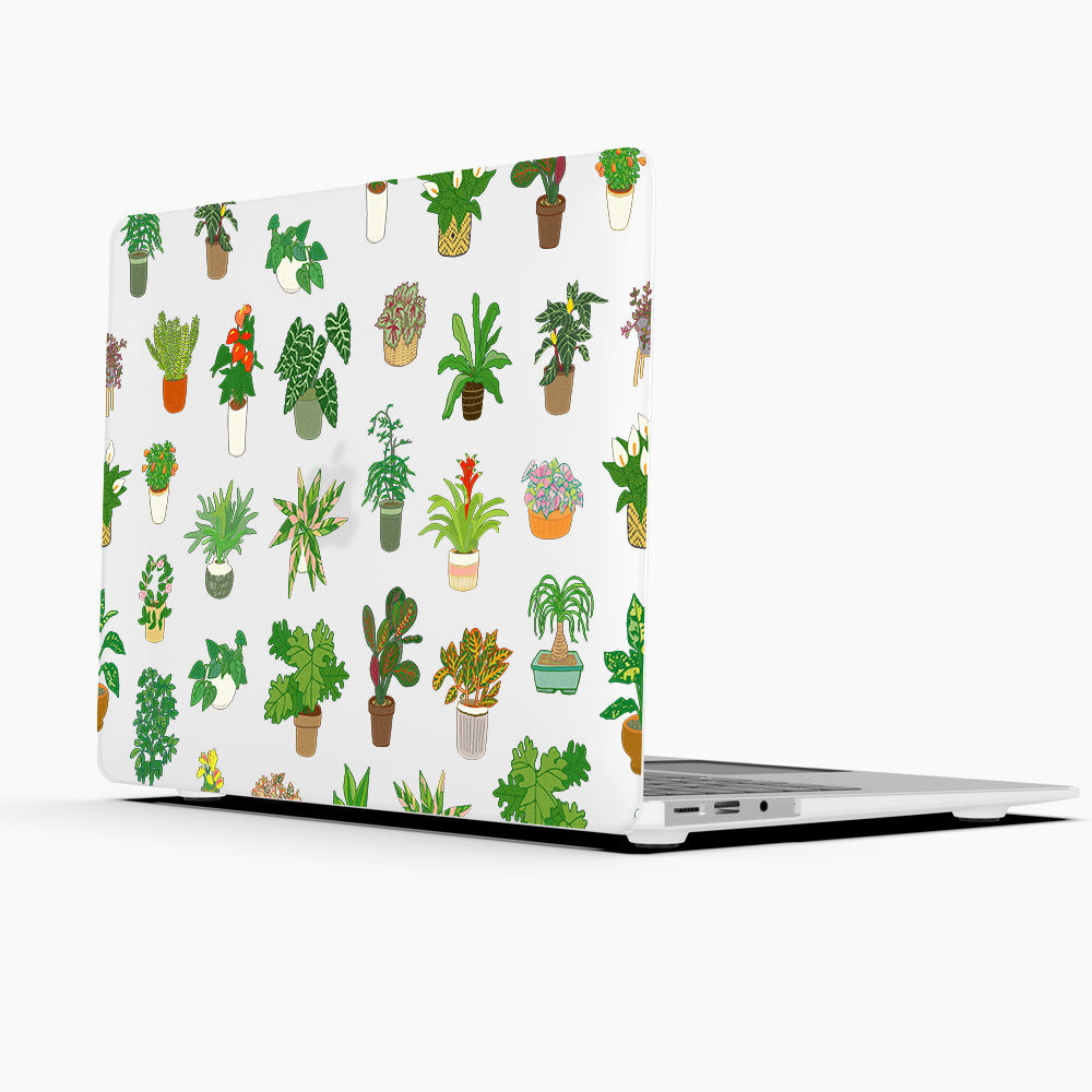 Macbook Case-Houseplants-colourbanana