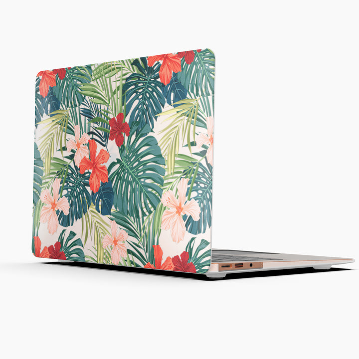 MacBook Case Set - 360 Hawaiian Tropical Flowers - colourbanana