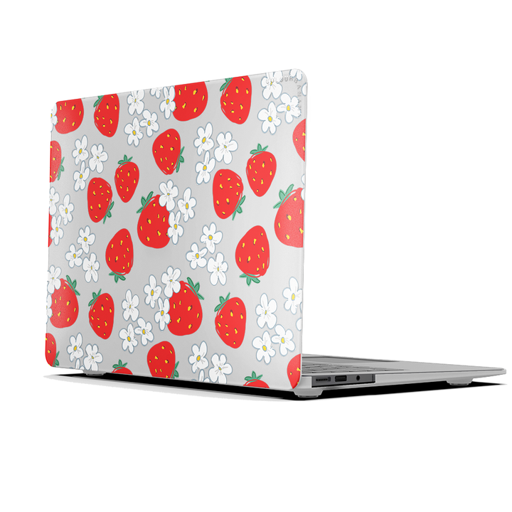 Macbook Case-Garden Strawberry