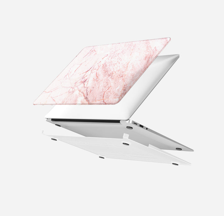 MacBook Case Set - Cappuccino Marble - colourbanana