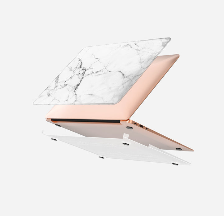 White Marble-MacBook Pro 15 (2012-2015)-colourbanana