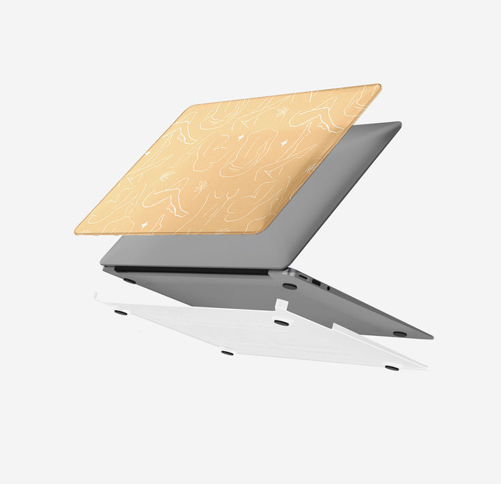 Macbook Case-Nude Minimalist-colourbanana