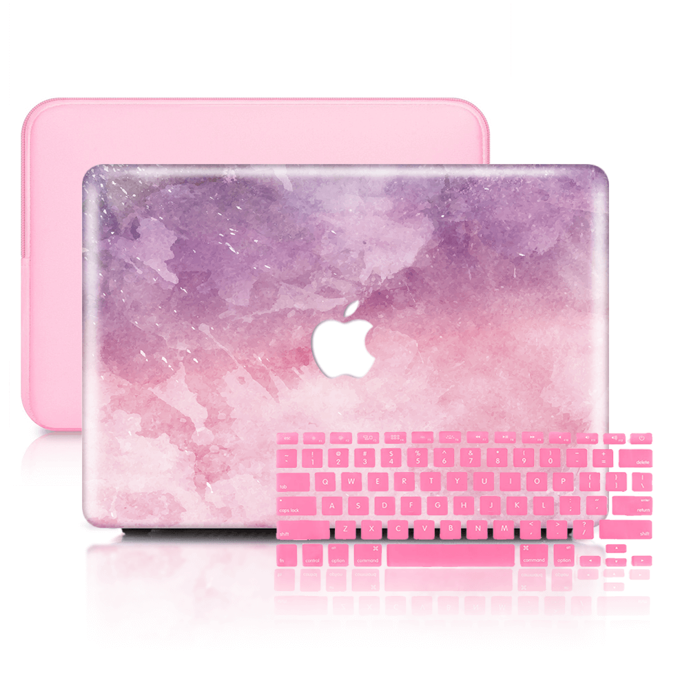 MacBook Case Set - Protective Nebula Space