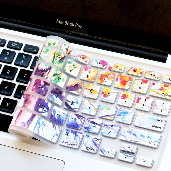 Macbook Keyboard Cover - Four Seasons Tree - colourbanana