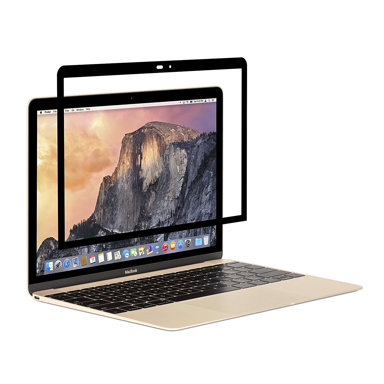 MacBook Case Set - 360 Pastel-Leaves - colourbanana