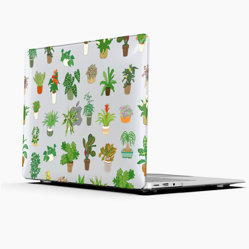 Macbook Case-Houseplants-colourbanana