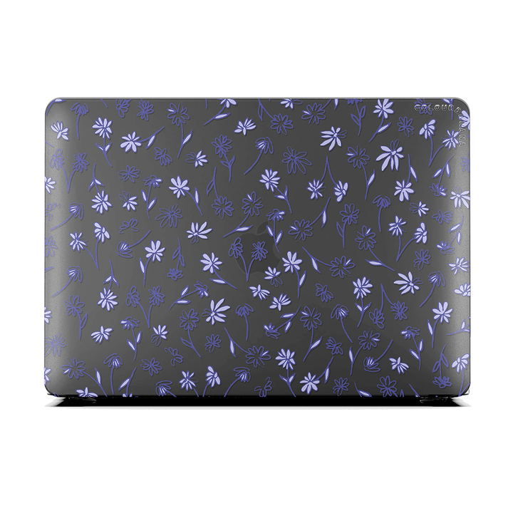 Macbook保護套-可愛小花