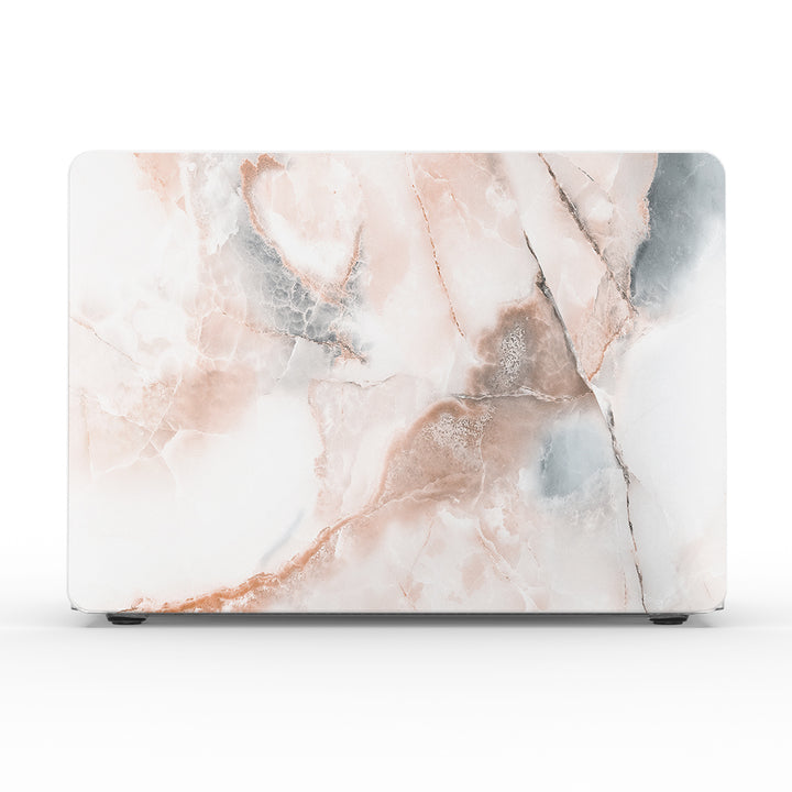 Macbook Case-Ivory Marble-colourbanana