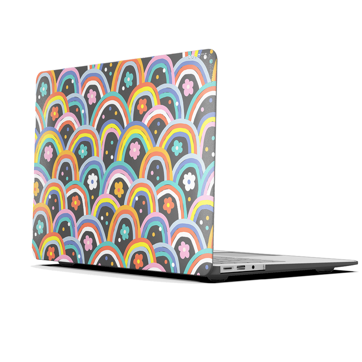 Macbook Case-Whimsical Rainbow