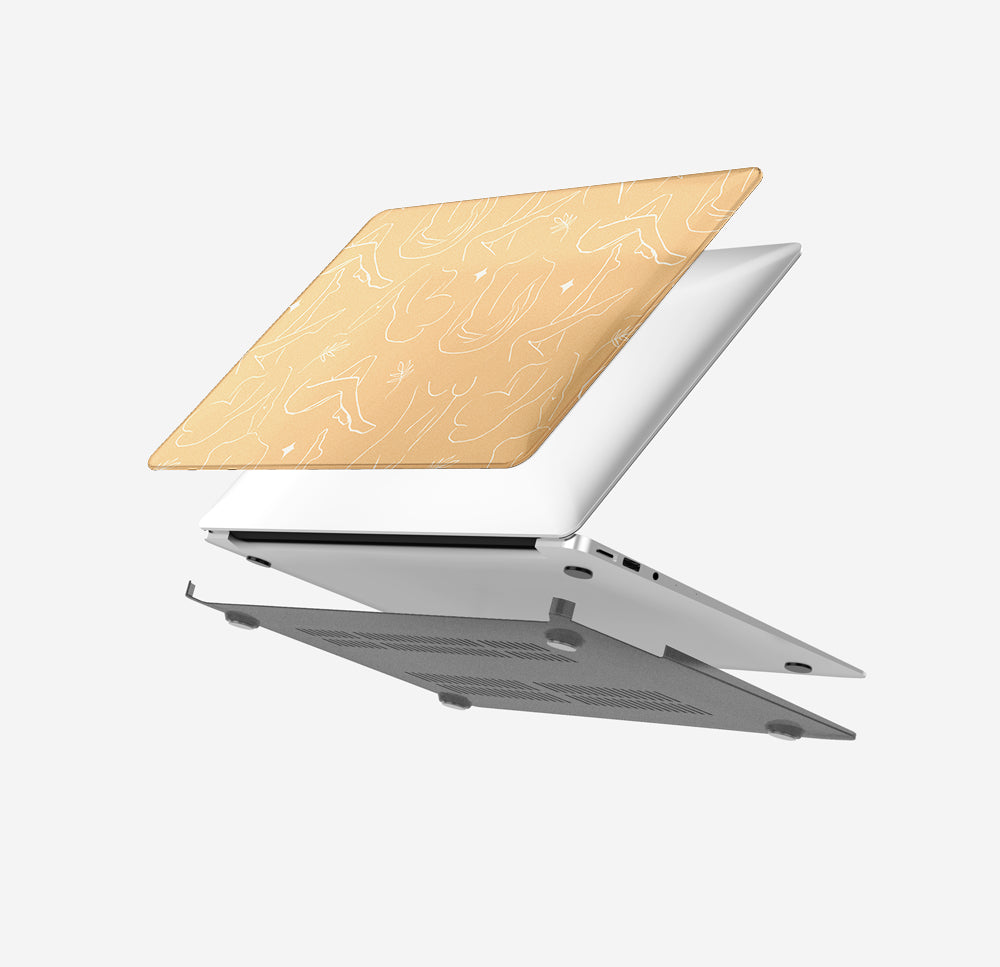 Macbook Case-Nude Minimalist-colourbanana