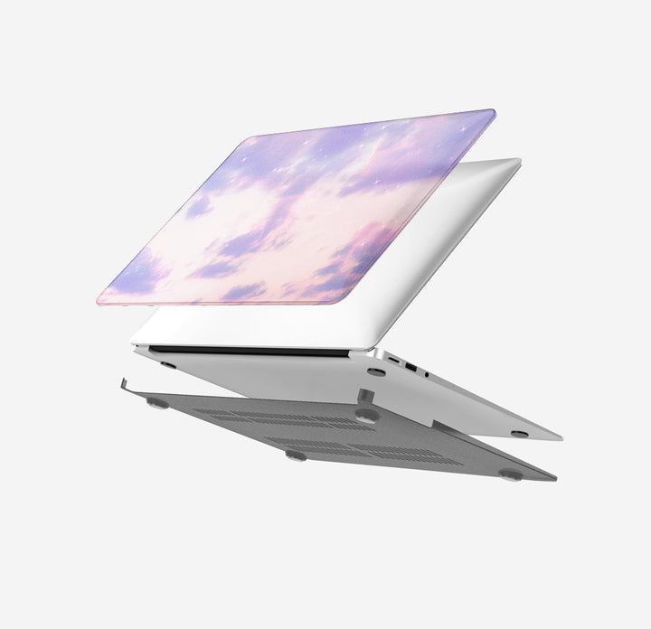 Macbook Case-Purple Sky-colourbanana