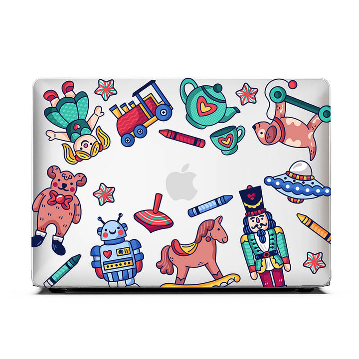 Macbook Case-Limited Edition Christmas Toys-colourbanana