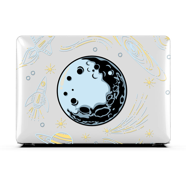 Macbook Case-The Galaxy Theme Sketchy-colourbanana