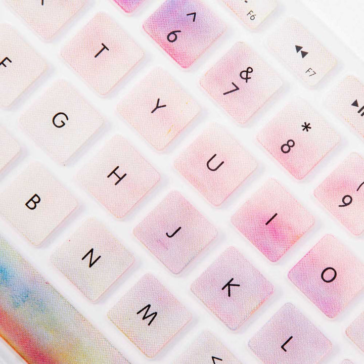Macbook Keyboard Cover - Pink Galaxy - colourbanana