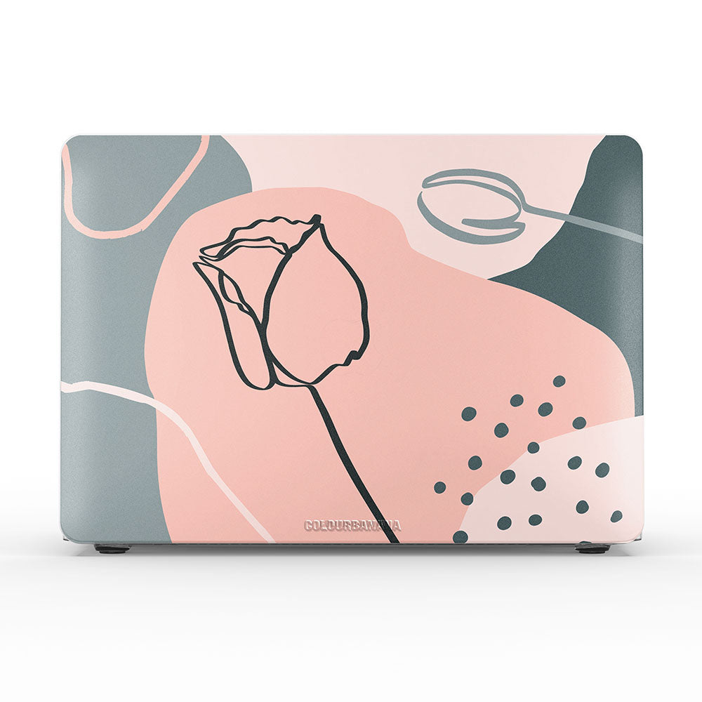 MacBook Case Set - Protective Single Flower - colourbanana