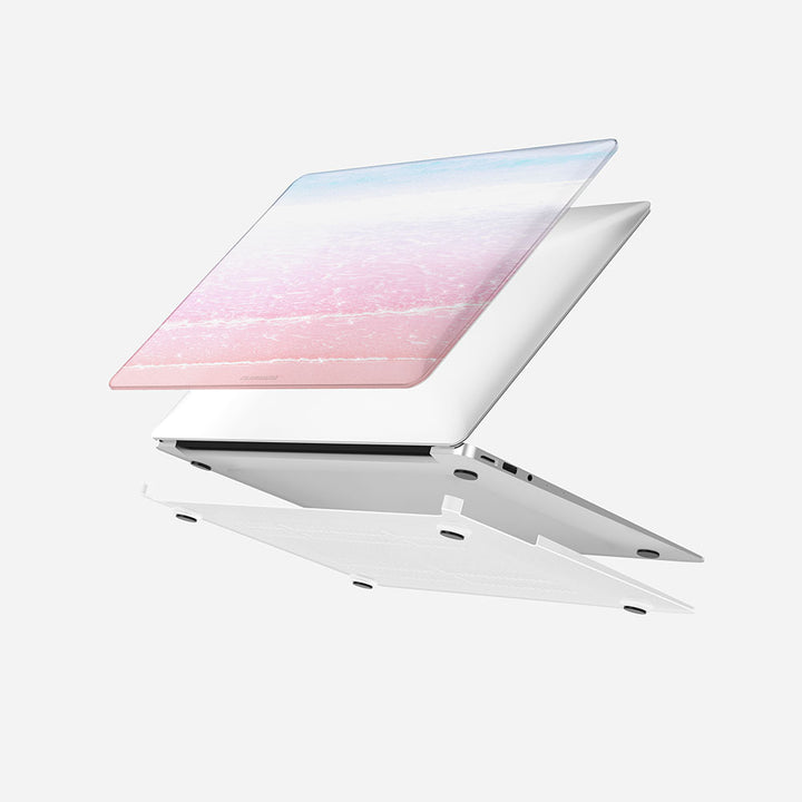 MacBook Case Set - Protective Pink Beach - colourbanana