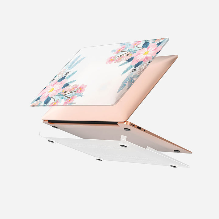 Macbook Case Set - 360 Dreamy Floral Air 13 M1 2020 - colourbanana