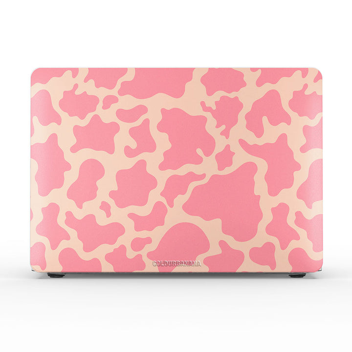 Macbook Case-Pink Cow