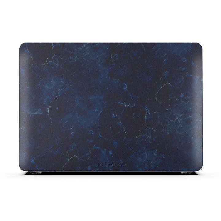 Macbook 保護套-深藍色大理石紋