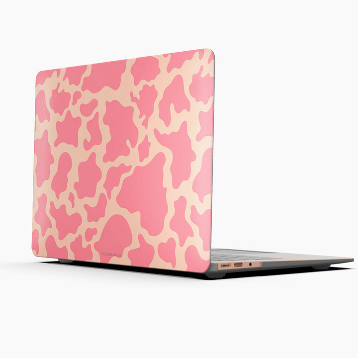 Macbook Case-Pink Cow