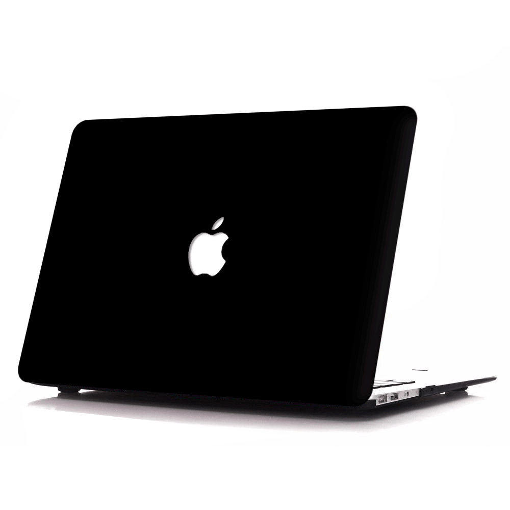 Macbook Case-Matte Black-colourbanana