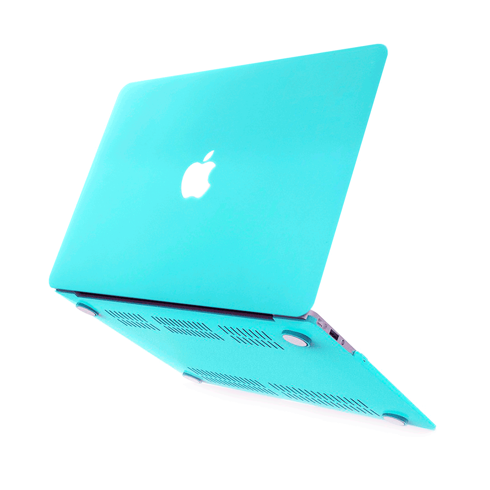 Macbook Case-Matte Tiffany Blue-colourbanana