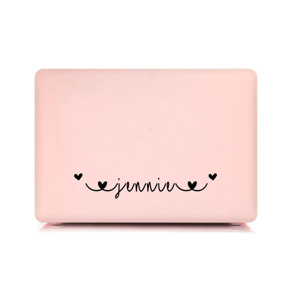 Macbook 保護套-粉色奶油色