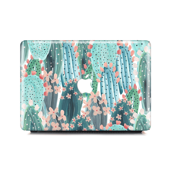 Summer Cute Cactus-MacBook Pro 15 (2016-2019)-colourbanana