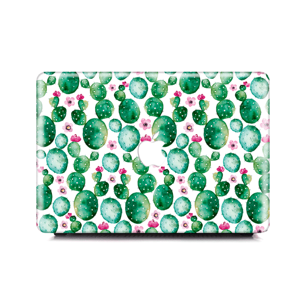 Macbook Case-Inspiring Pink Cactus