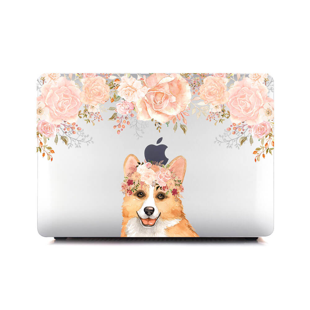 Macbook 保護套-可愛的威爾士柯基犬