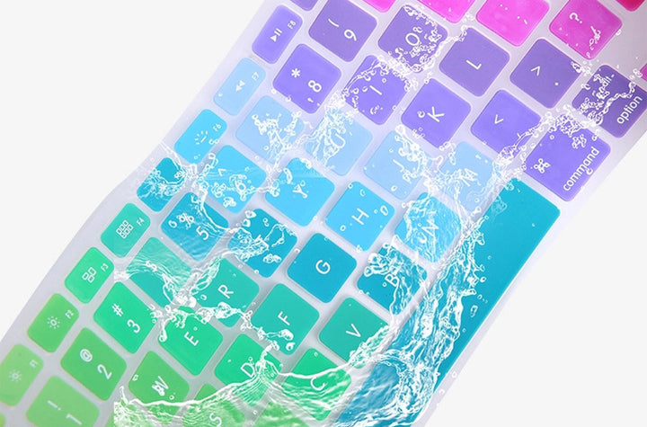 Macbook Keyboard Cover - Rainbow - colourbanana