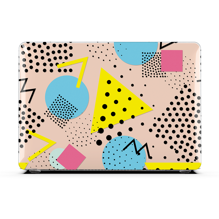 Macbook Case-Pastel Geometric Memphis-colourbanana