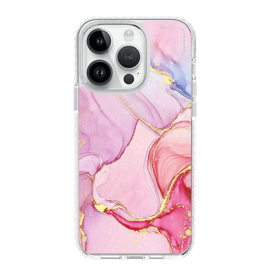 iPhone Case - Pink and Purple Marble