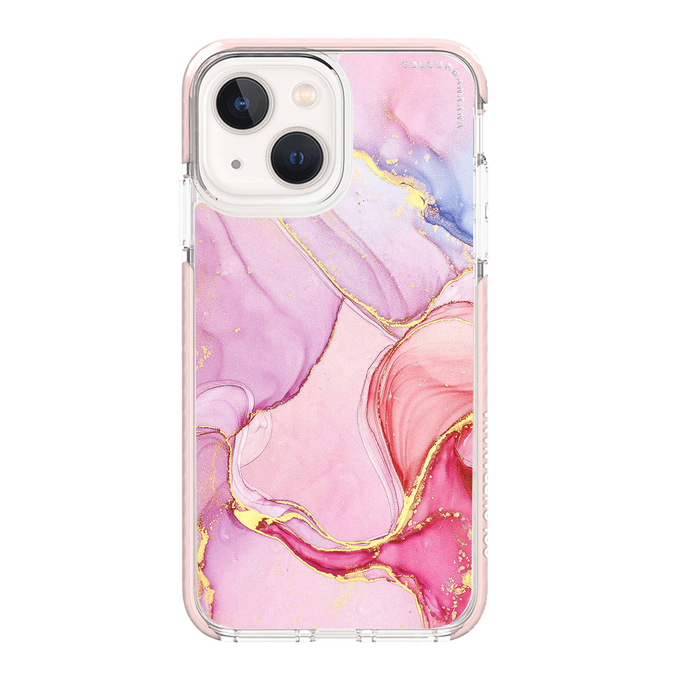 iPhone Case - Pink and Purple Marble