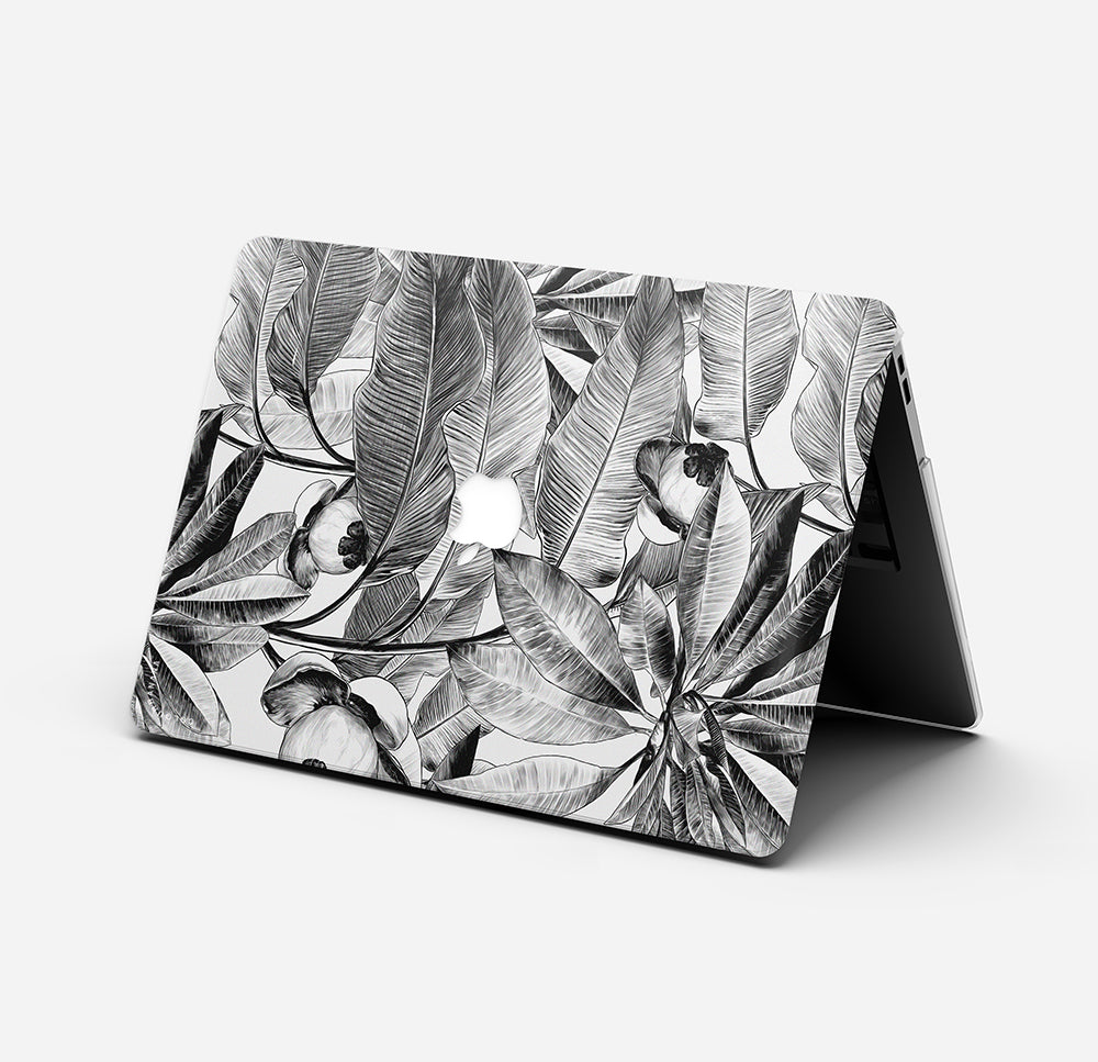 Macbook 保護套 - 大葉子植物