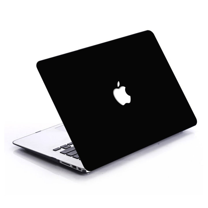 Macbook Case-Matte Black-colourbanana