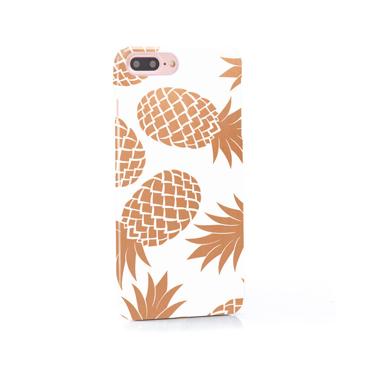 iPhone Case - Rose Gold Pineapple - colourbanana